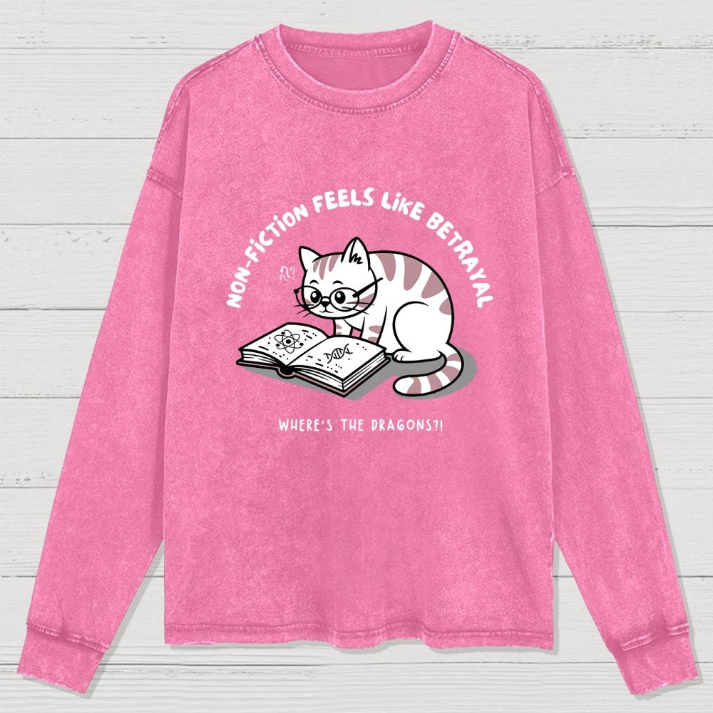 Where's the Dragons Washed Long Sleeve Tee