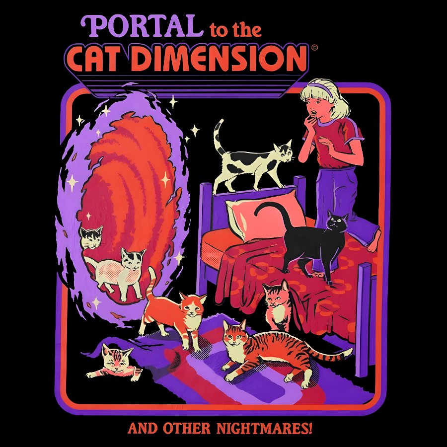 The Cat Dimension Geek T-Shirt