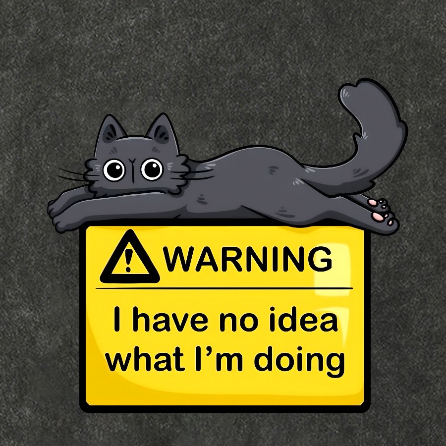 Warning, I Don't Know What I'm Doing! Vintage Distressed T-shirt