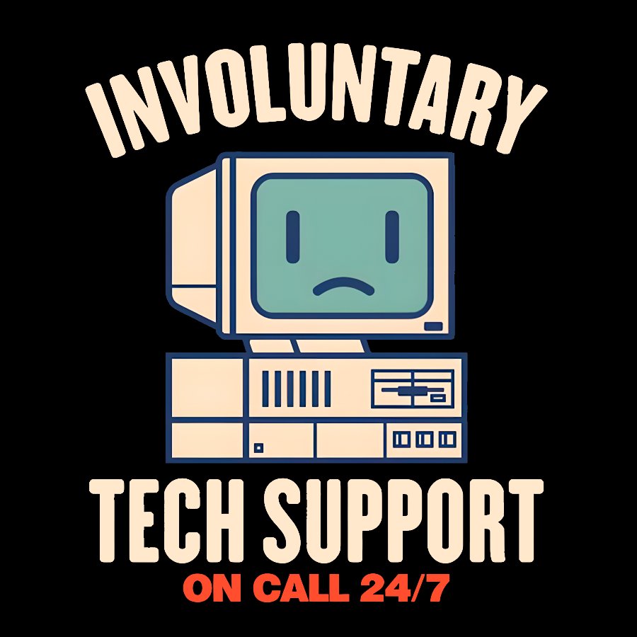 Involuntary Tech Support Geek T-Shirt