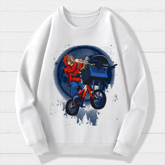 NON TERRESTRIAL Geek Cotton Sweatshirt