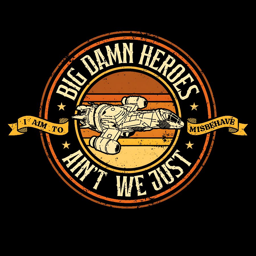 Big Damn Retro Heroes Geek T-Shirt