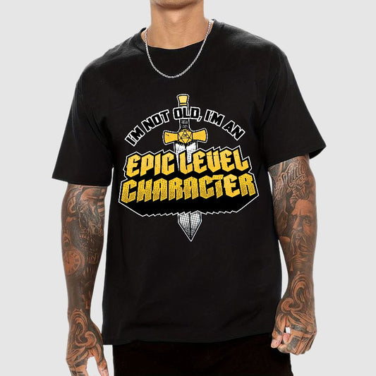 Epic Level Character Geek T-Shirt