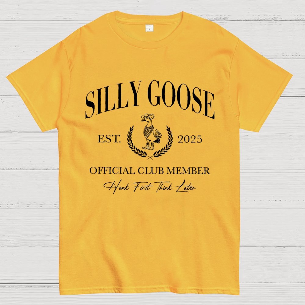 Silly Goose Official Club Unisex Geek T-Shirt
