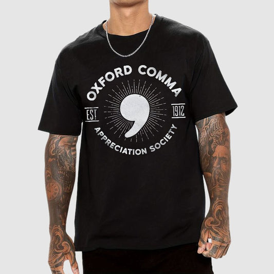 Oxford Comma Geek T-Shirt