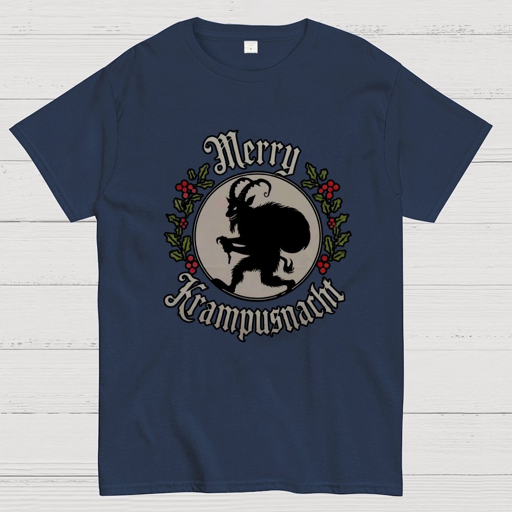 Merry Christmas Krampus Night Geek T-Shirt