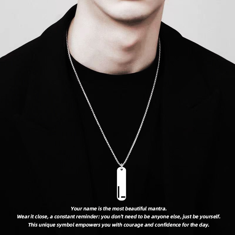 Lucky Letter Necklace-A Symbol Just for You