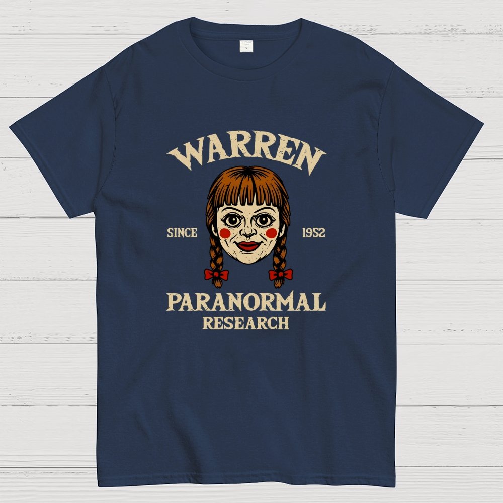 Warren Paranormal Research Geek T-Shirt