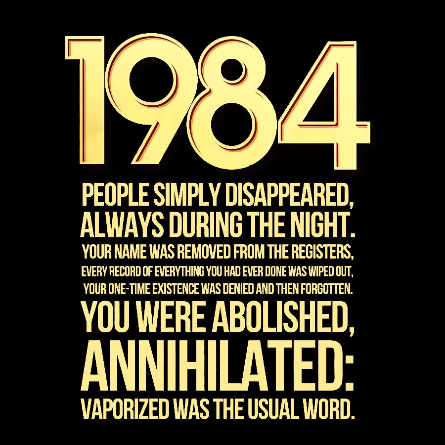 1984-Evaporation-Satire Geek T-Shirt