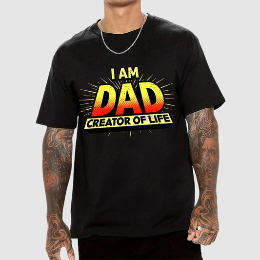 DAD - Creator Of Life Geek T-Shirt
