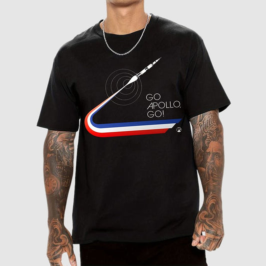 GO APOLLO, GO! We choose to go to the Moon... Geek T-Shirt