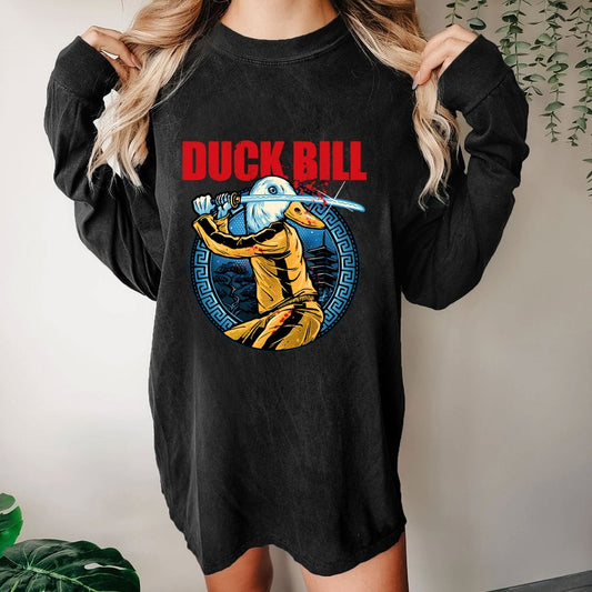 Duck Bill Washed Long Sleeve Tee