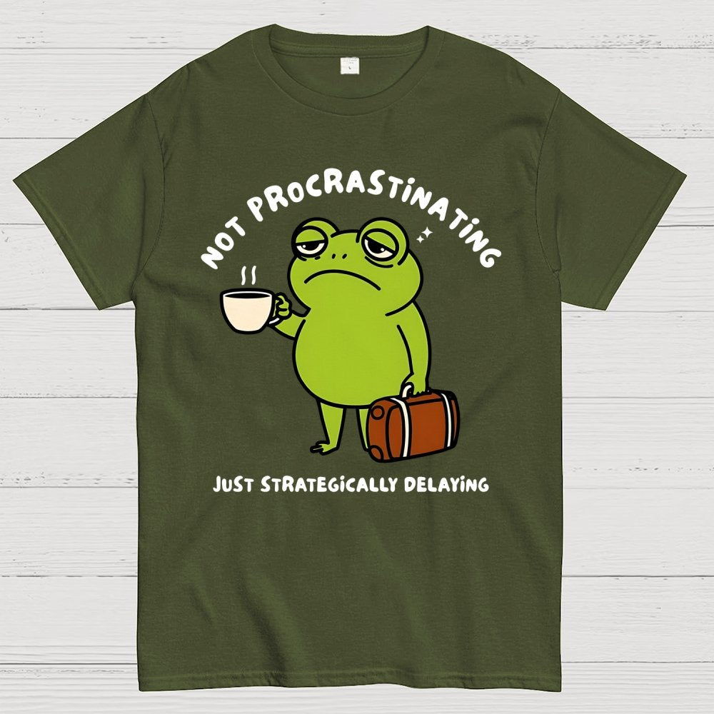 Not Procrastinating Geek T-Shirt