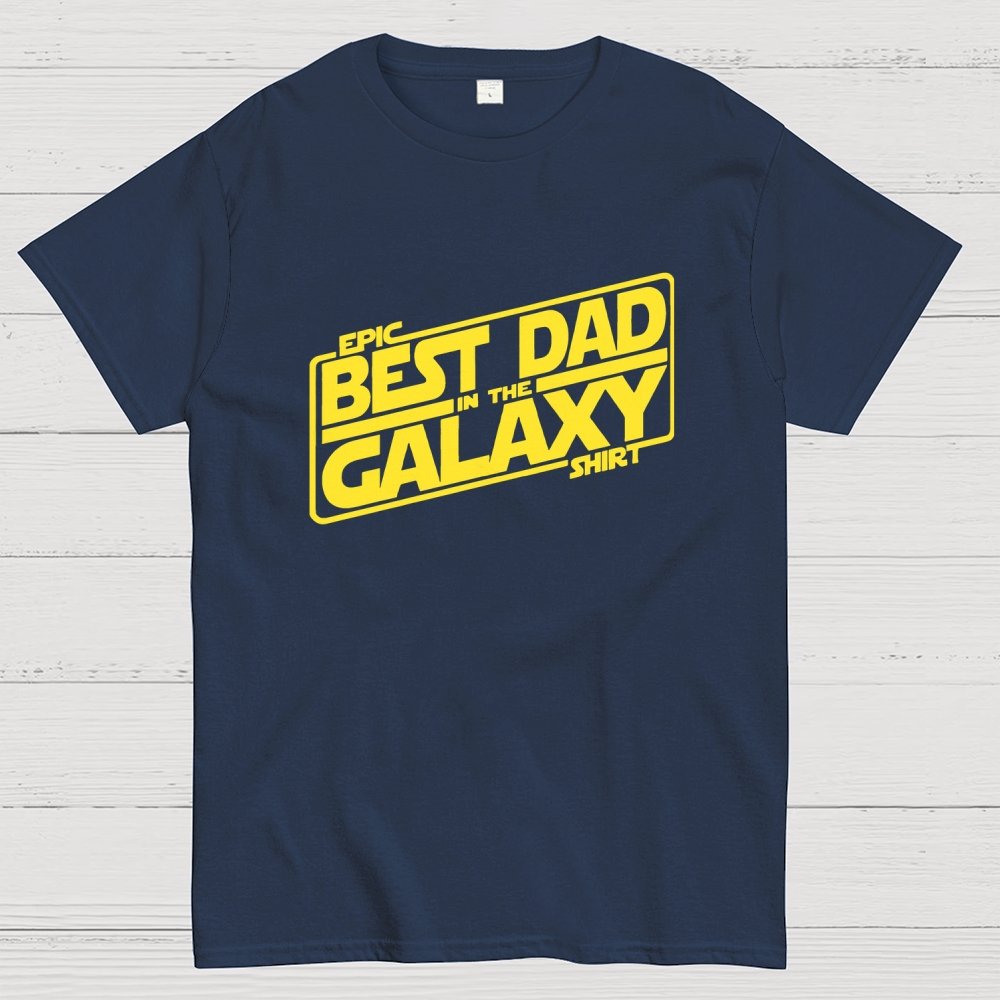 Best Dad In The Galaxy Geek T-Shirt