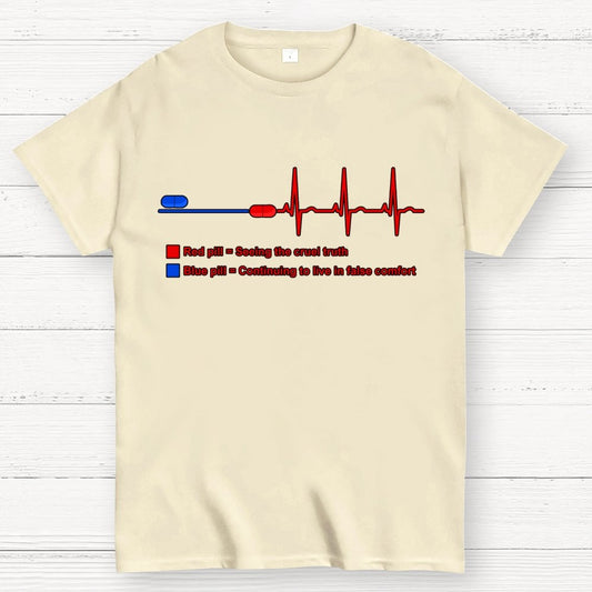 Red pills and blue pills Geek T-Shirt