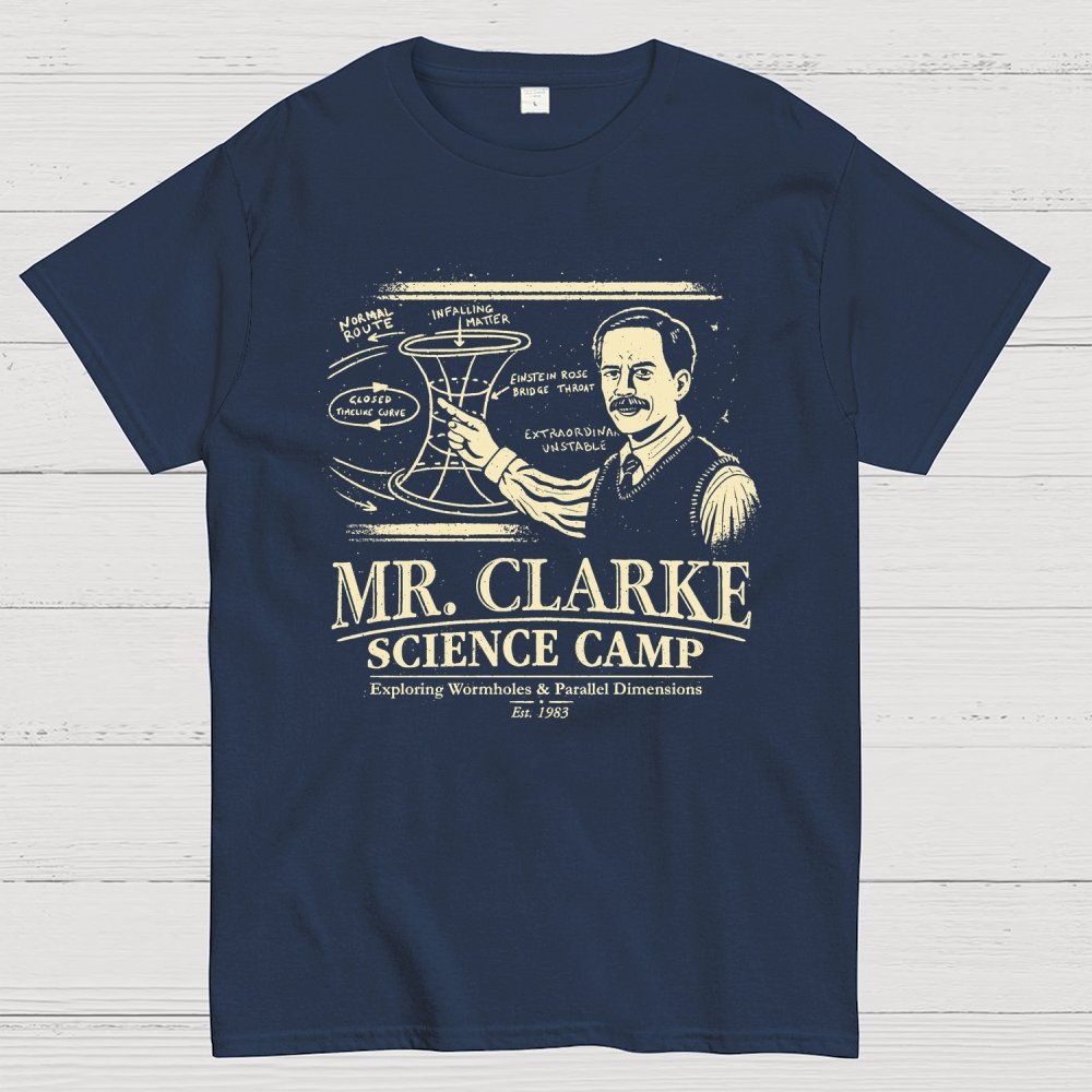 Mr. Clarke – Science Camp Geek T-Shirt