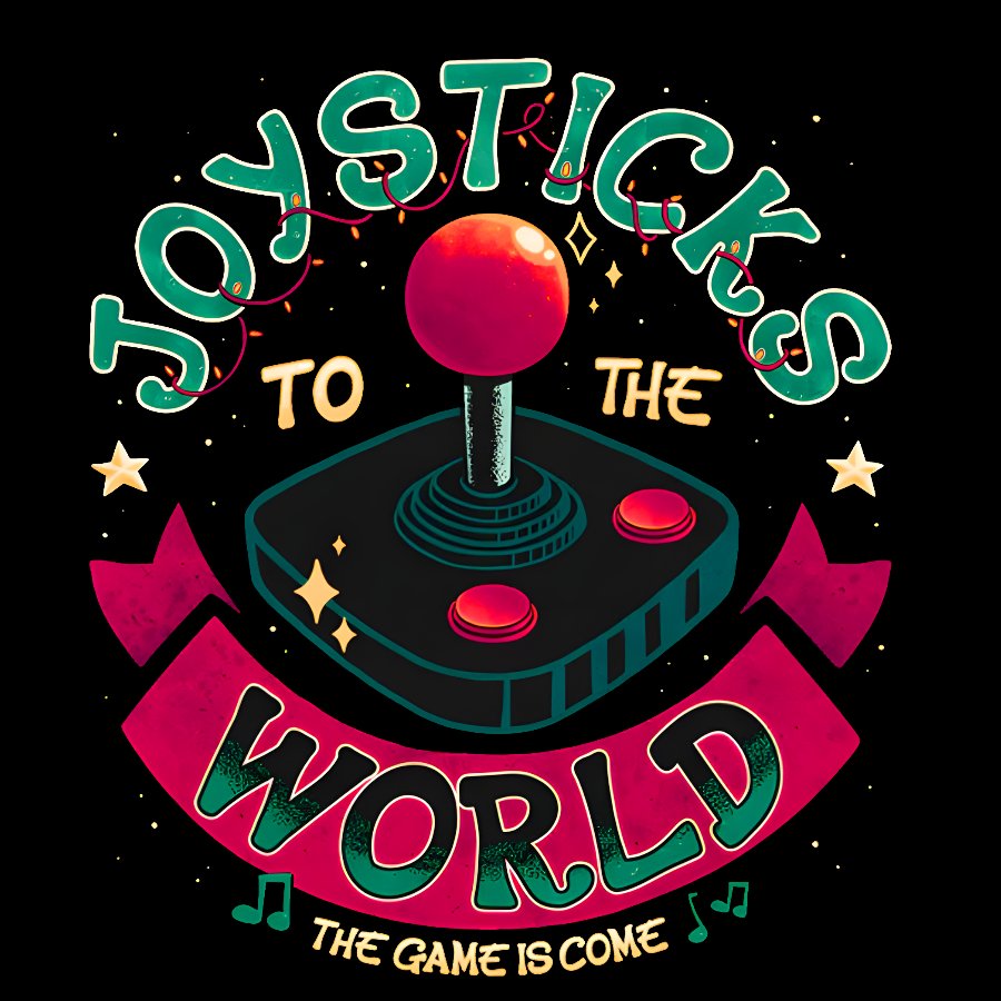 Joysticks To The World Geek T-Shirt