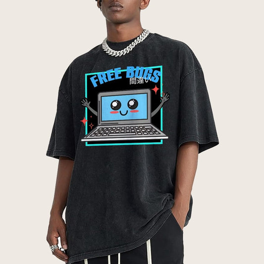 Free Bugs Vintage Distressed T-shirt