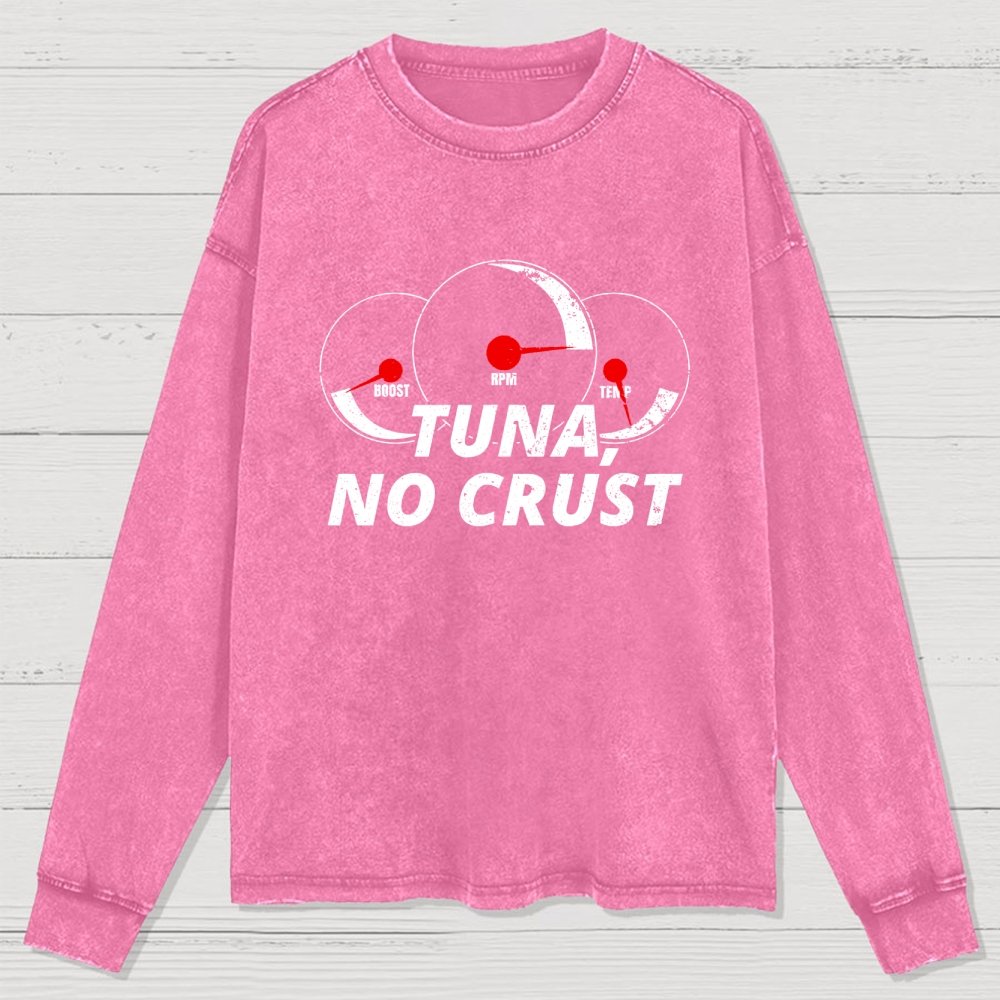 Tuna. No Crust Washed Long Sleeve Tee