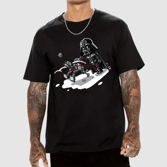 Even the strongest villain needs to walk his dog. Geek T-Shirt