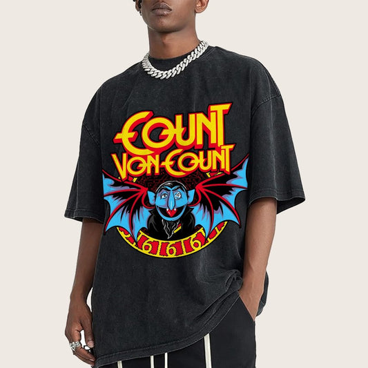 THE COUNT Vintage Distressed T-shirt