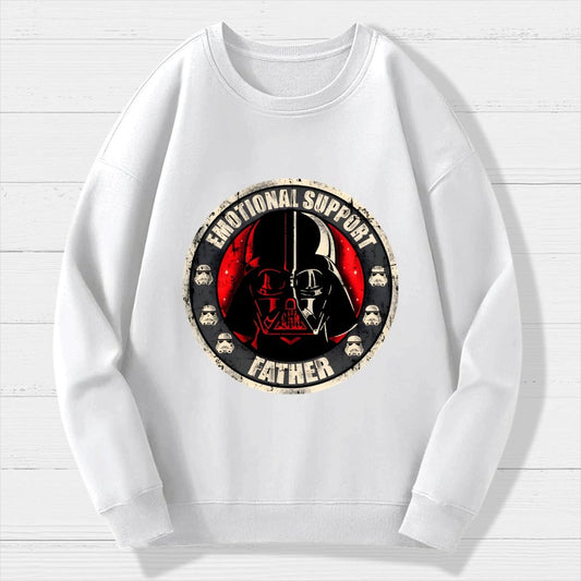 Emotional Support Father Geek Cotton Sweatshirt