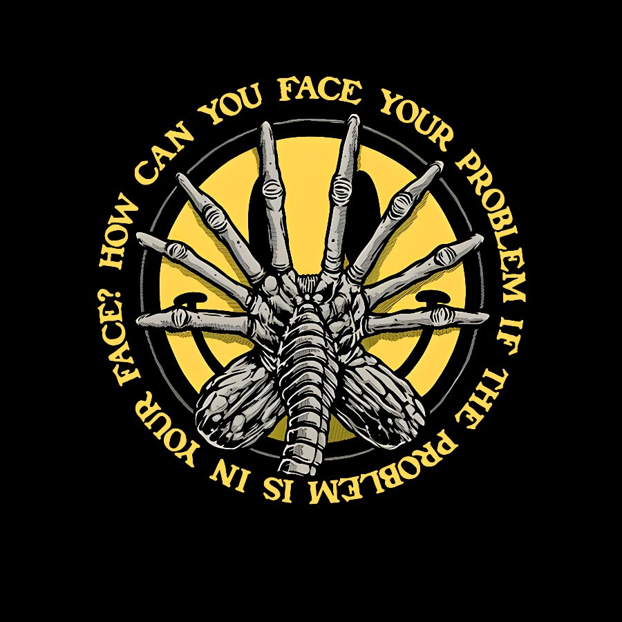 Face Problem Geek T-Shirt