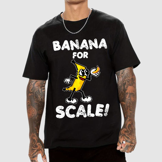 Banana For Scale Space Geek T-Shirt