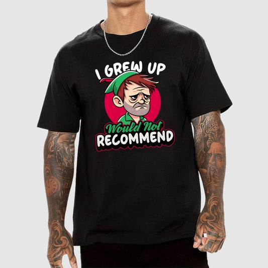 No Happy Thoughts Left Geek T-Shirt
