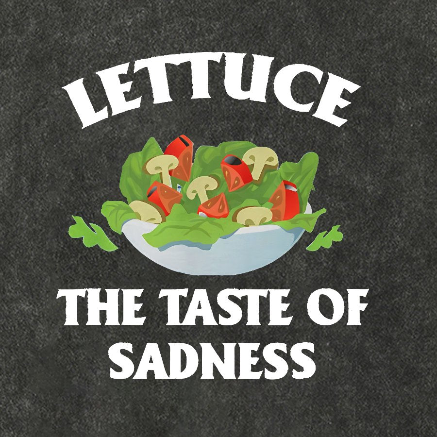 Lettuce The Taste Of Sadness Vintage Distressed T-shirt
