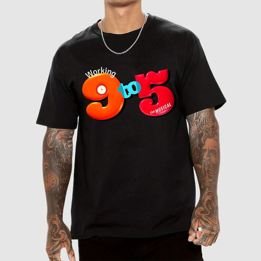 Working 9 to 5 Music Unisex Geek T-Shirt