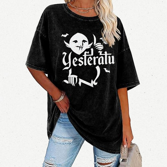 Yesferatu Vintage Distressed T-shirt