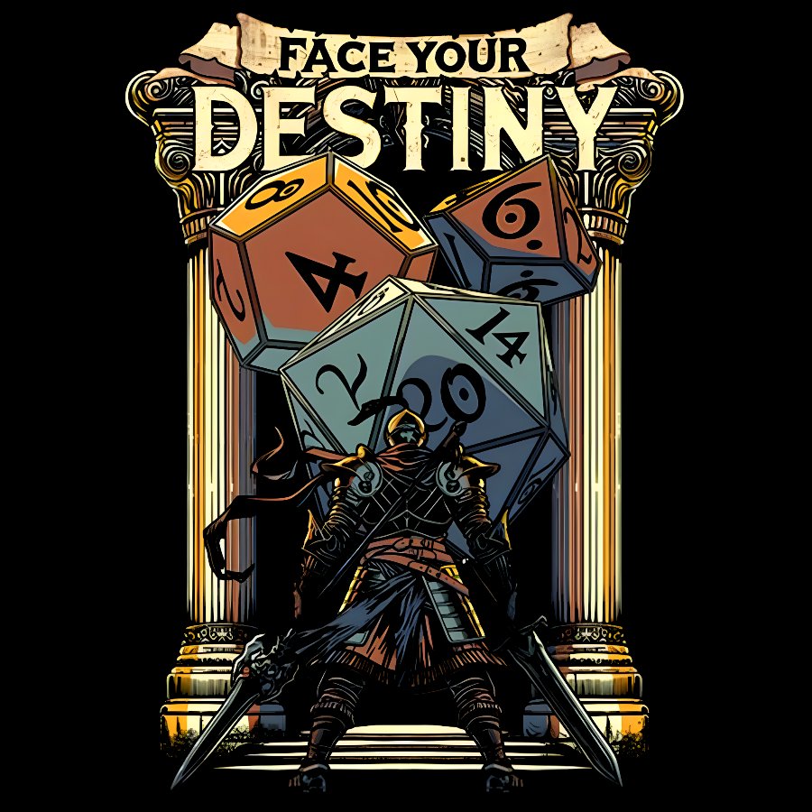 Face Your Destiny Geek T-Shirt