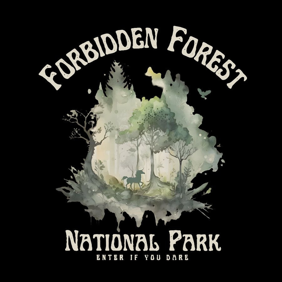 Forbidden Forest National Park Geek T-Shirt
