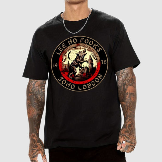 Lee Ho Fooks - Soho London - 1978 Werewolves of London Unisex Geek T-Shirt