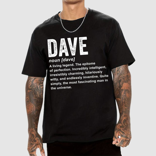 Dave Definition Funny Dave Geek T-Shirt