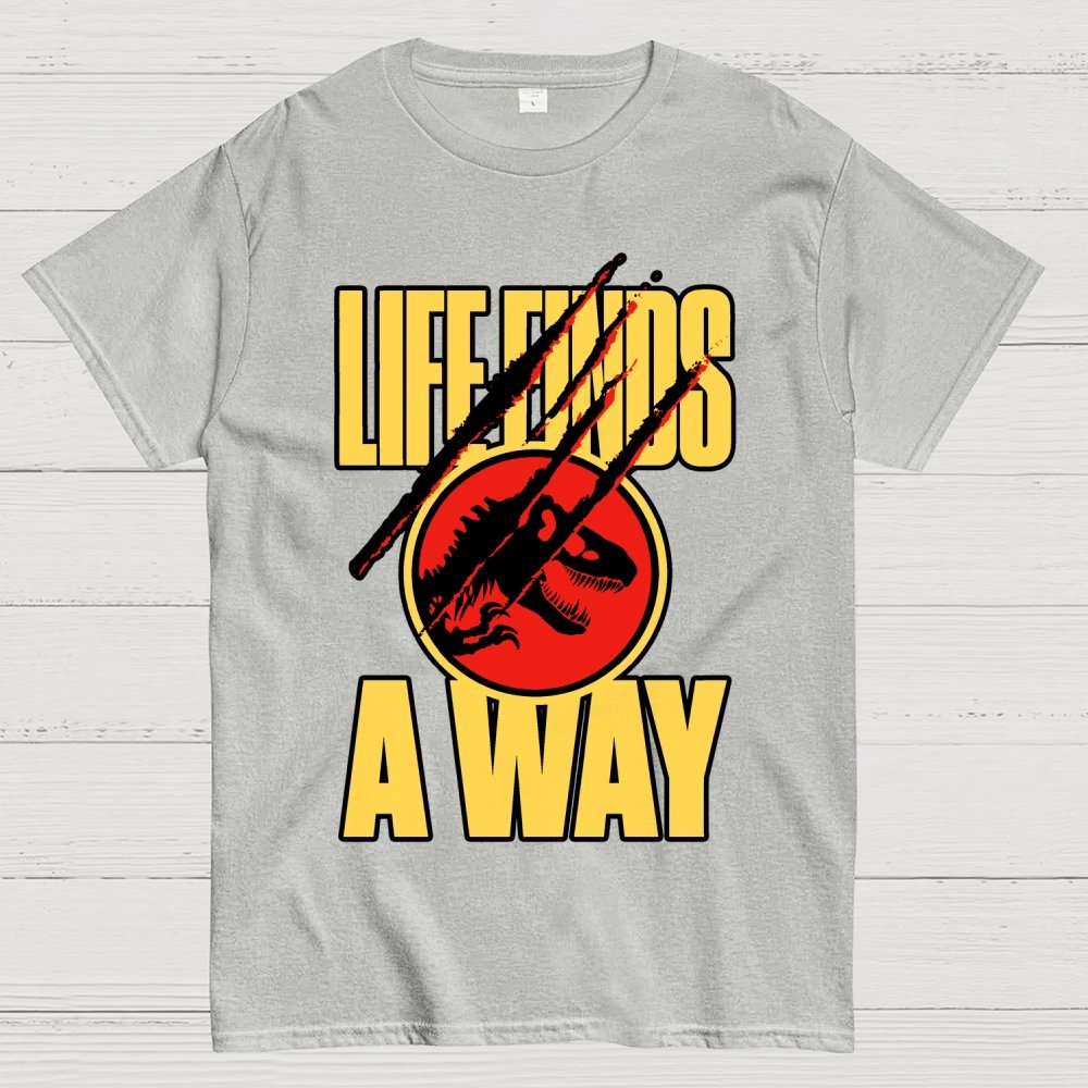 Life Finds A Way Unisex Geek T-Shirt