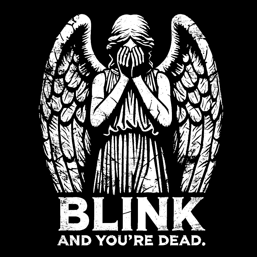 Blink And You're Dead Geek T-Shirt