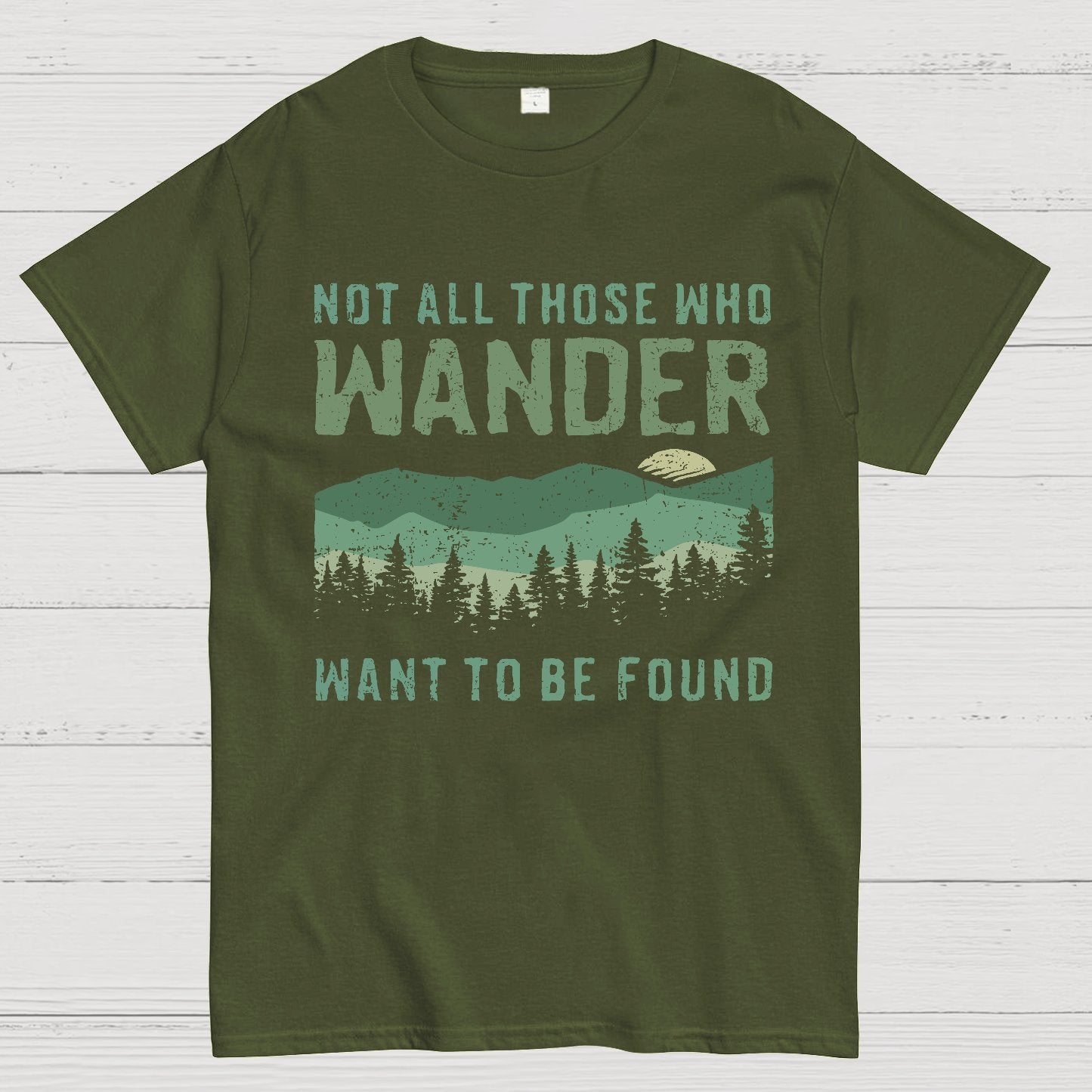 Not All Who Wander Want To Be Found Geek T-Shirt