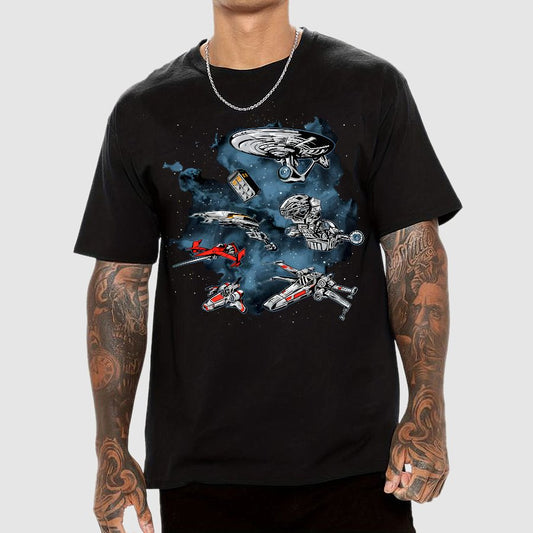 Ultimate Space Fleet Geek T-Shirt