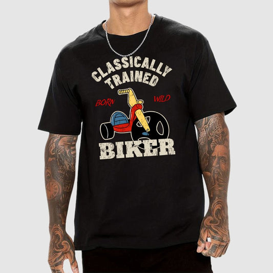 Classically Trained Biker Geek T-Shirt