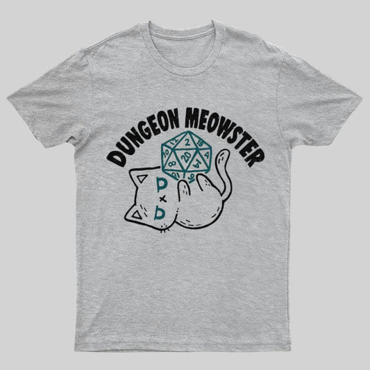 The Dungeon Meowster Geeky T-Shirt