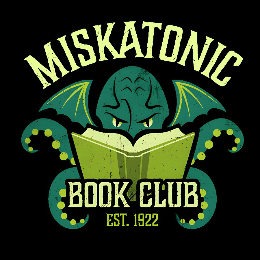 Mystic Book Club Geek T-Shirt