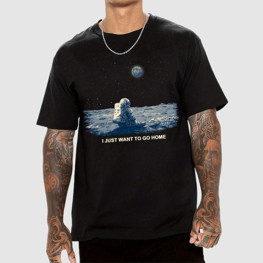 I Just Want To Go Home Geek T-Shirt