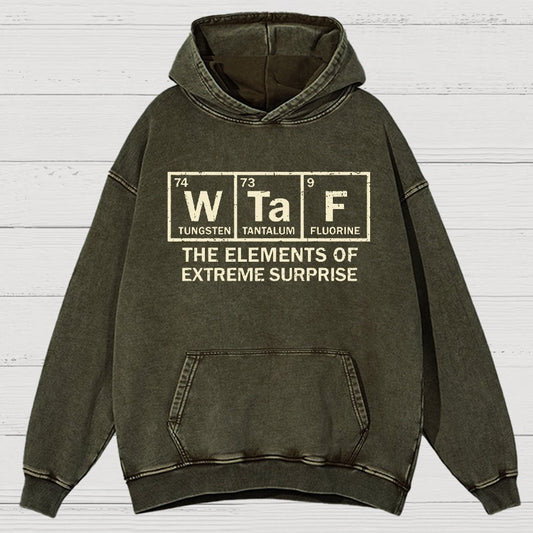 The Extreme Element of Surprise Vintage Distressed Hoodie