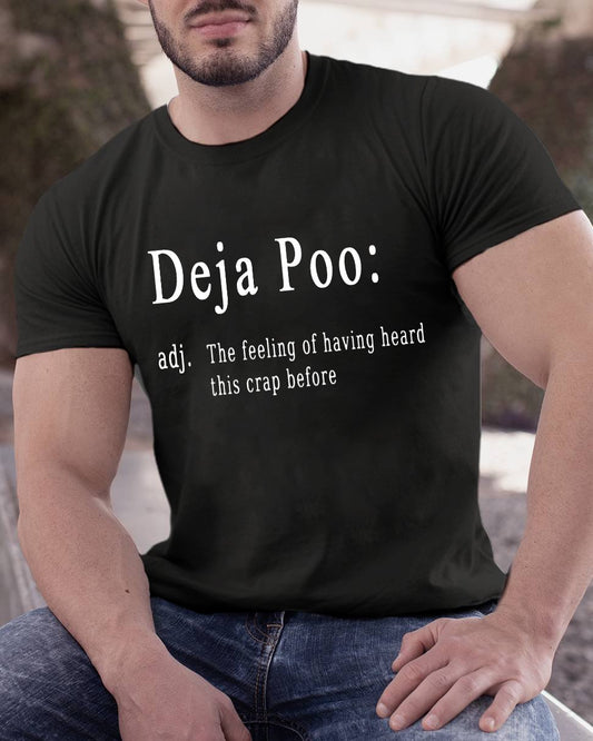 Deja Poo Geeky T-Shirt