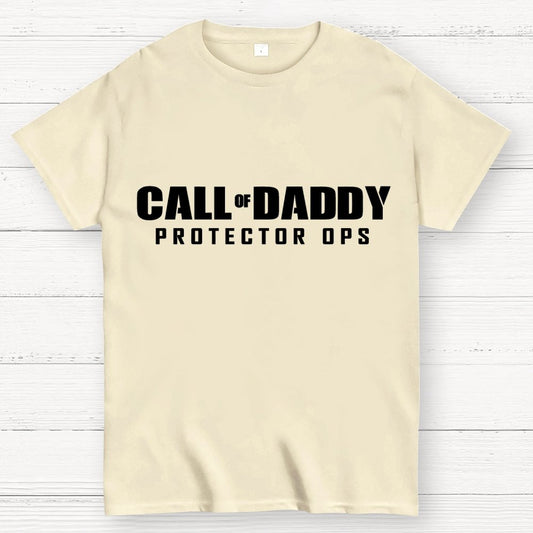 Gamer Dad Call of Daddy Geek T-Shirt