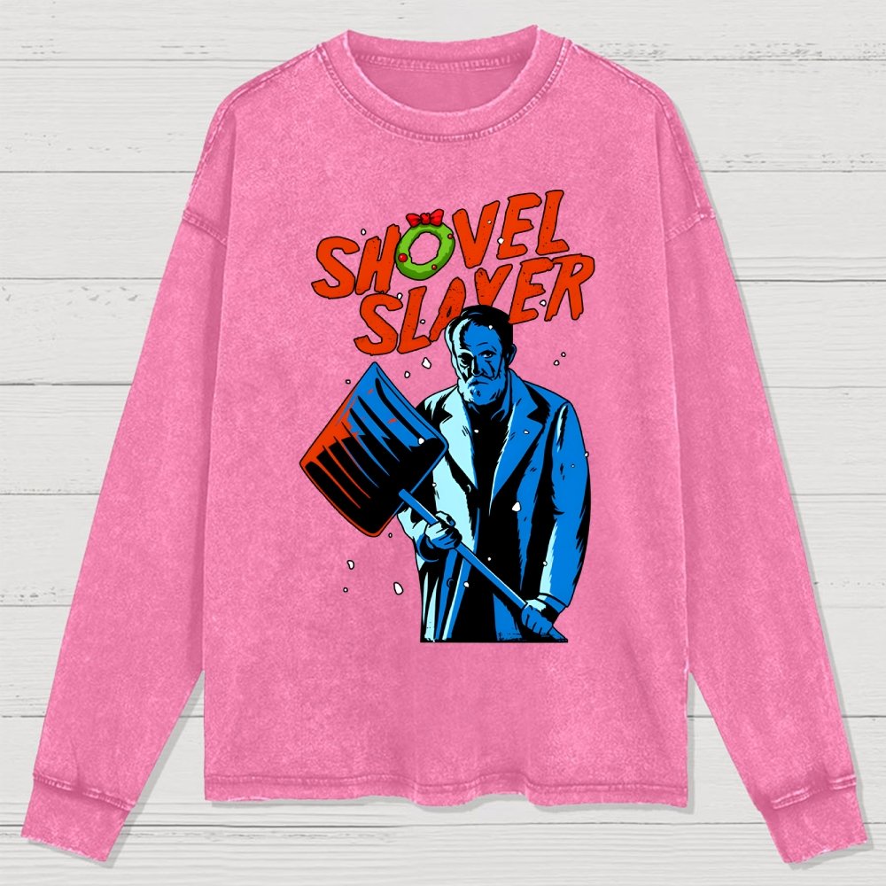Shovel Slayer Washed Long Sleeve Tee