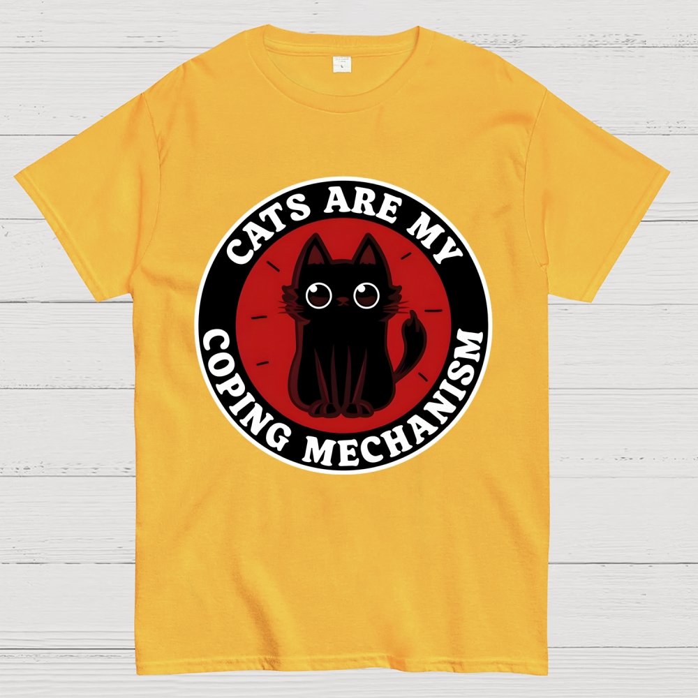 Coping Mechanism Unisex Geek T-Shirt