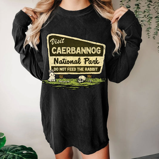 Mystic National Park Washed Long Sleeve Tee
